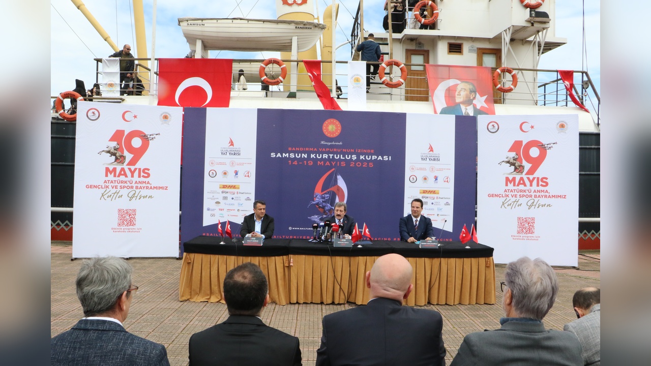 Cumhurbaşkanlığı 6. Uluslararası Yat Yarışları Samsun Etabı Tanıtıldı