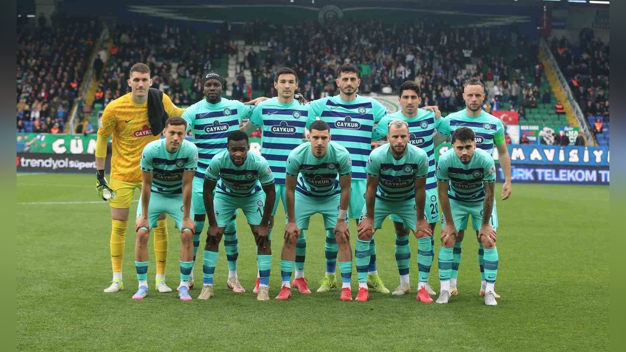 Trendyol Süper Lig'de Çaykur Rizespor ile Gaziantep FK İlk Yarıda Gol Sesine Hasret Kaldı