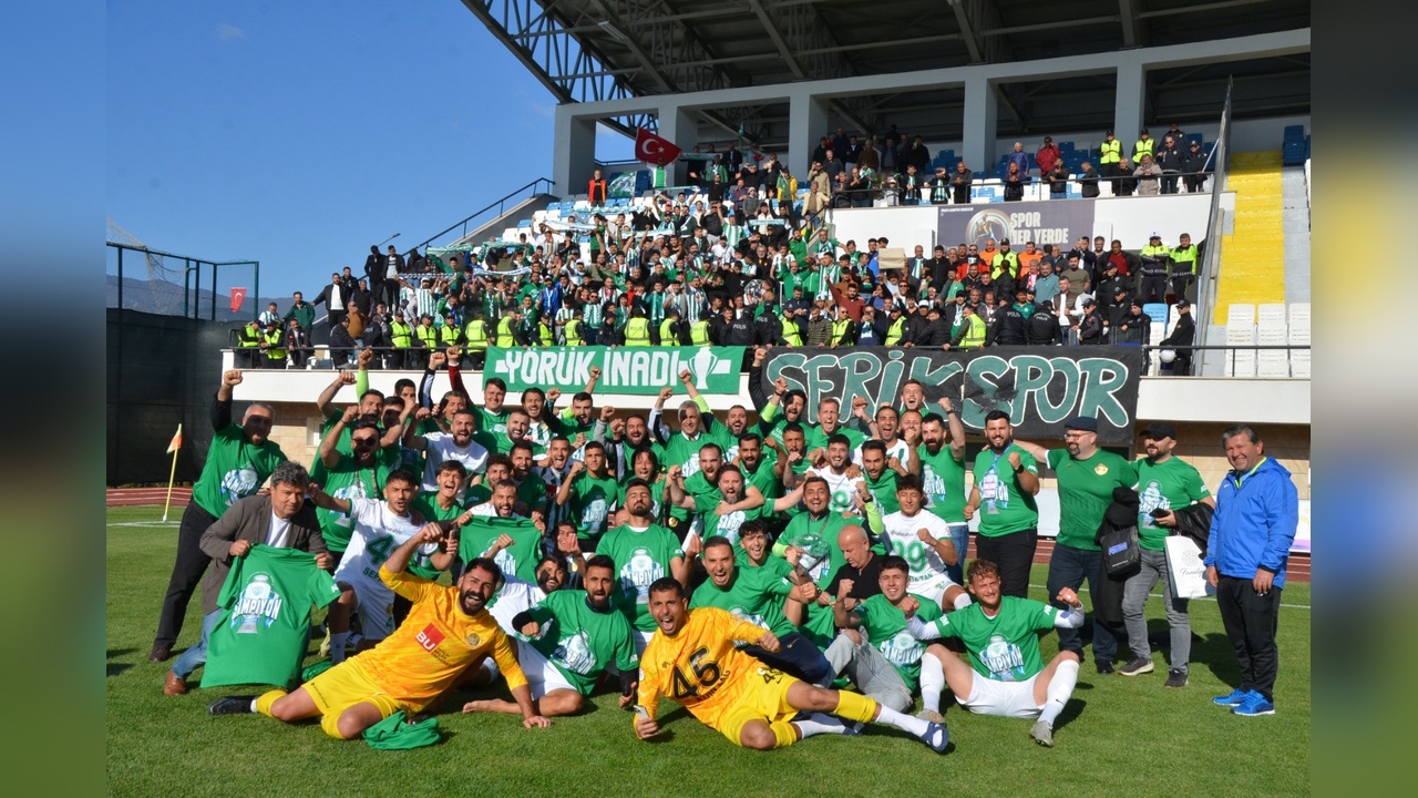 Serik Belediyespor, Antalya Belek Üniversitesi'nin desteğiyle Birinci Lig'e çıktı