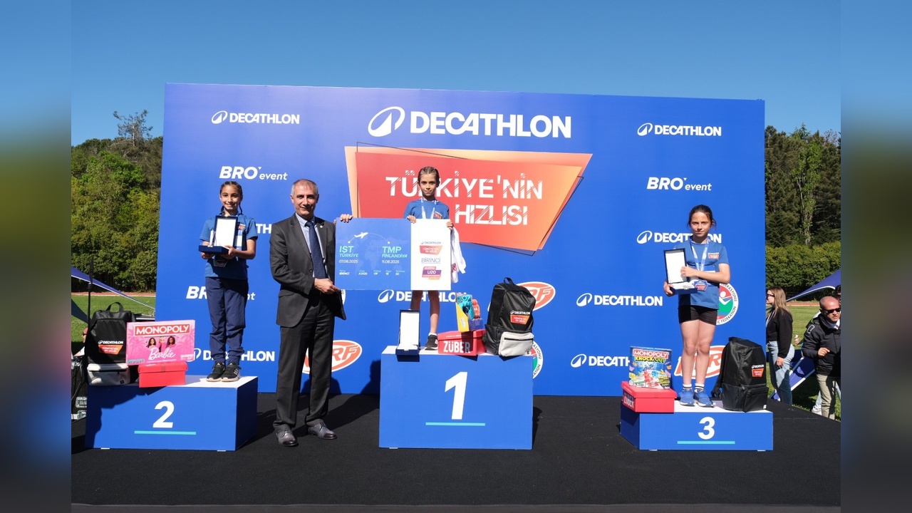 Türkiye’nin En Hızlı Çocukları Yarışta Öne Çıktı