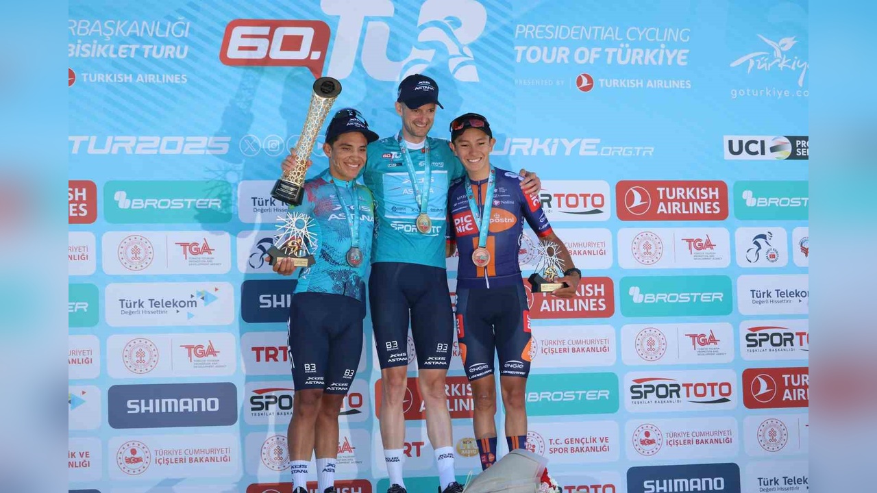 Hollandalı Wout Poels, 60. Cumhurbaşkanlığı Türkiye Bisiklet Turu’nda Şampiyon Oldu