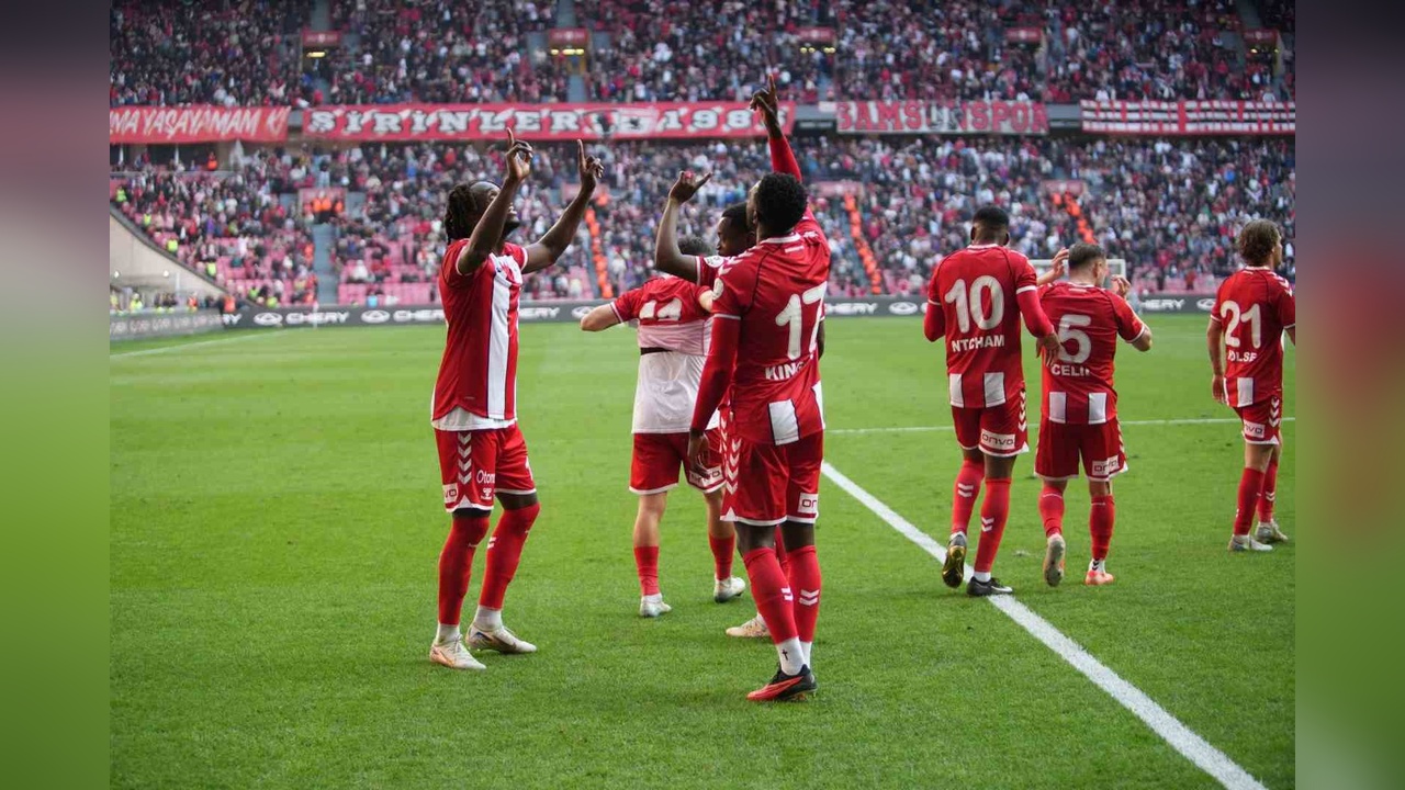 Samsunspor, Eyüpspor'u 3-0 Mağlup Ederek Önemli Bir Galibiyet Aldı