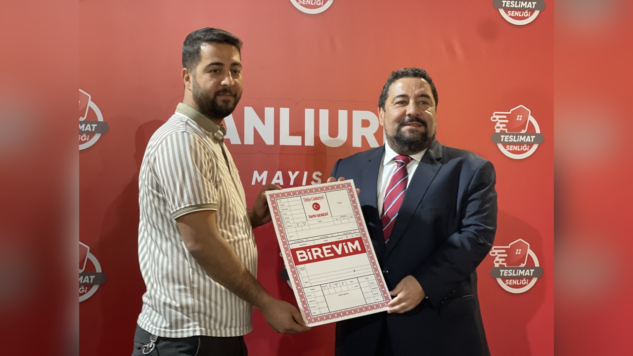 Şanlıurfa'da 500'den Fazla Aile Yeni Evlerine Kavuştu
