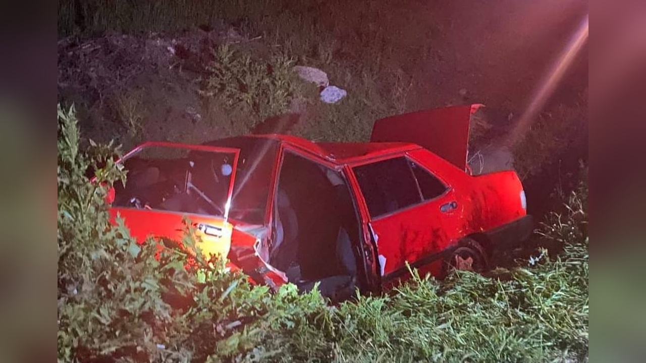 Ankara’da Şarampole Yuvarlanan Otomobilin Sürücüsü Hayatını Kaybetti