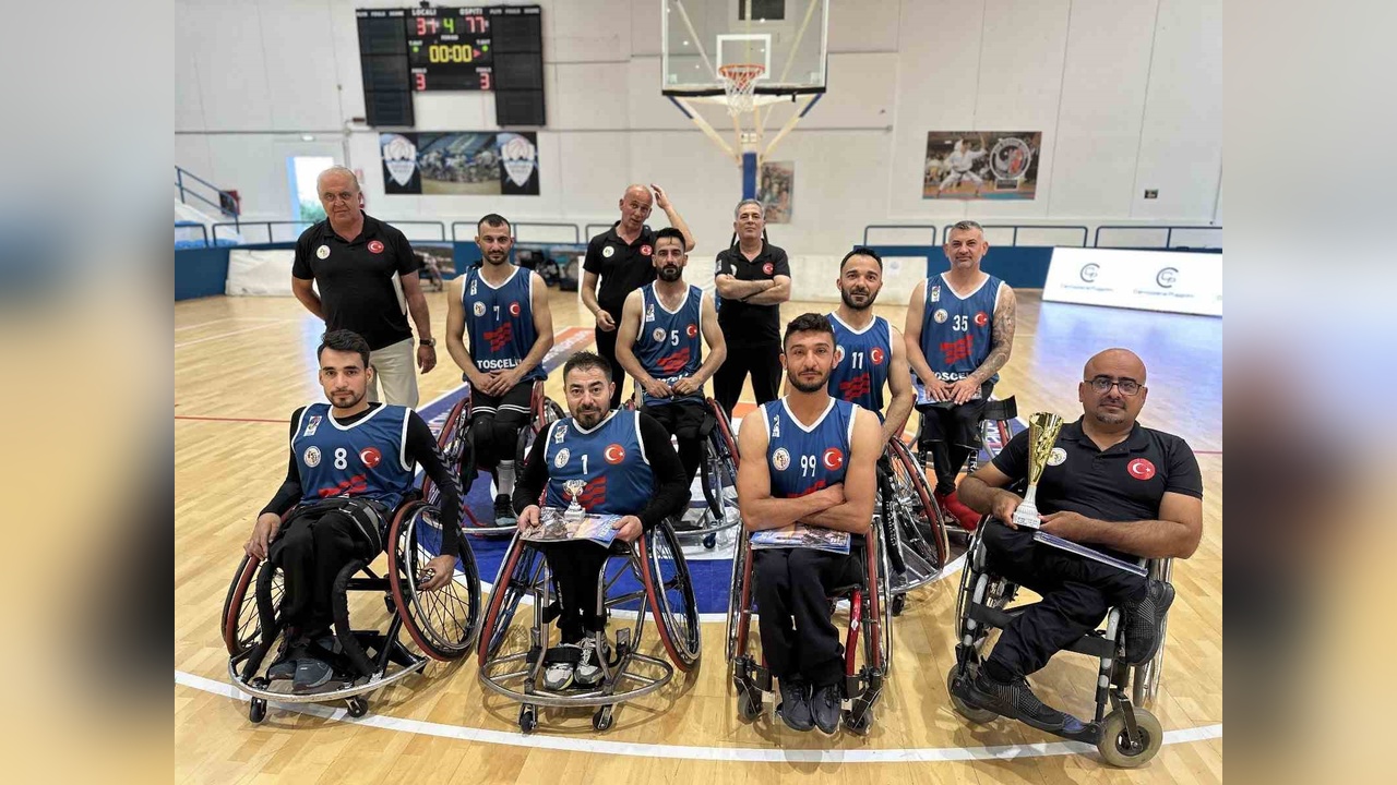 Tosyalı İskenderun tekerlekli sandalye basketbol takımı Avrupa şampiyonu oldu