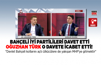 Bahçeli İyi partilileri davet etti Oğuzhan Türk o davete icabet etti! 