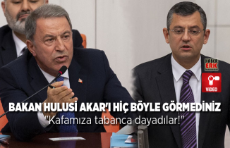 Bakan Hulusi Akar'ı hiç böyle görmediniz