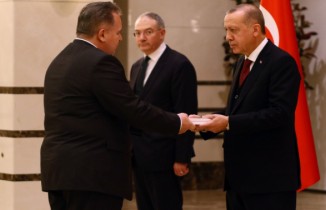 Cumhurbaşkanı Erdoğan, Hırvatistan Büyükelçisini kabul etti