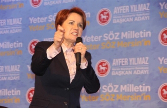 Akşener Mersin'de konuştu