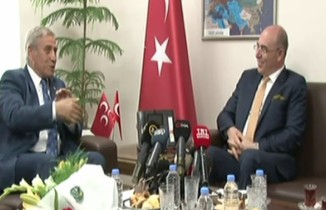 MHP’den CHP’ye bayram ziyareti