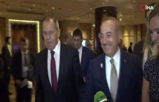 Bakan Çavuşoğlu, Lavrov’la görüştü