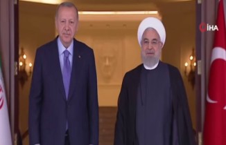 İran Cumhurbaşkanı Ruhani Çankaya Köşkü’nde