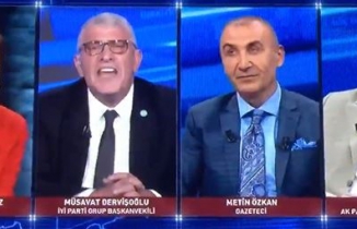 İYİ Partili Müsavat Dervişoğlu ile AKP'li Resul Tosun canlı yayında birbirine girdi!