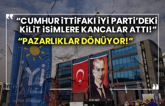 Cumhur İttifakı İYİ Parti’deki kilit isimlere kancalar attı!  Pazarlıklar dönüyor!