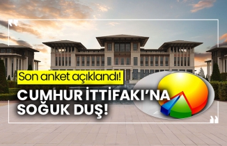 Son anket açıklandı!  Cumhur İttifakı’na soğuk duş!