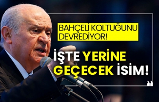 Bahçeli koltuğunu devrediyor!  İşte yerine geçecek isim!