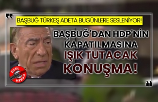 Başbuğ Türkeş adeta bugünlere sesleniyor!  Başbuğ'dan HDP'nin kapatılmasına ışık tutacak konuşma!