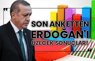 Son anketten Erdoğan'ı üzecek sonuçlar!