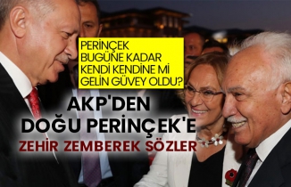 AKP'den Doğu Perinçek'e zehir zemberek sözler