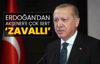 Cumhurbaşkanı Erdoğan'dan Akşener'e çok sert 