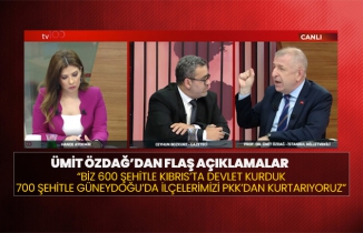Ümit Özdağ’dan flaş açıklamalar “Biz 600 şehitle kıbrıs’ta devlet kurduk 700 şehitle Güneydoğu’da ilçelerimizi PKK’dan kurtarıyoruz”
