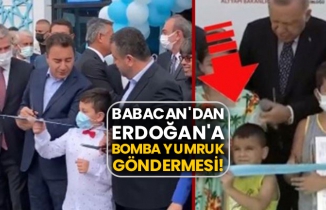 Babacan'dan Erdoğan'a bomba yumruk göndermesi!