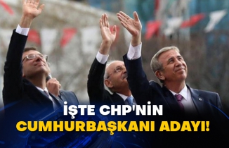 İşte CHP'nin Cumhurbaşkanı adayı!