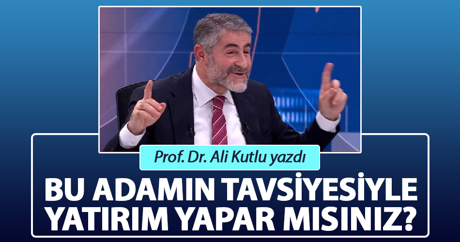 Bu adamın tavsiyesiyle yatırım yapar mısınız?