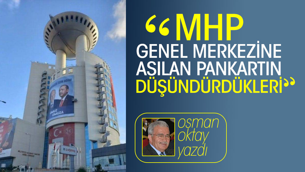 MHP Genel Merkezine asılan tablonun düşündürdükleri