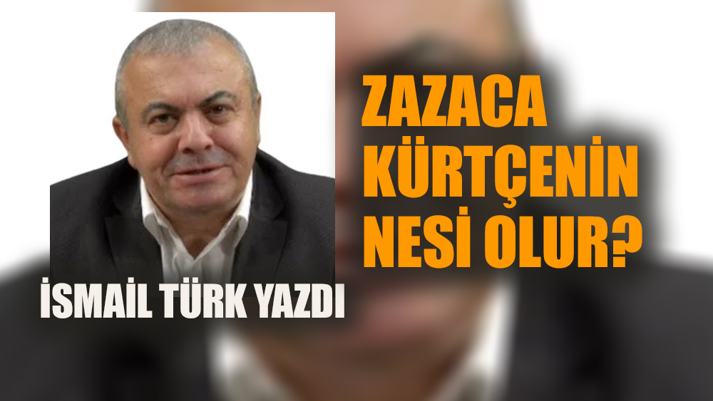Zazaca Kürtçe'nin nesi olur?