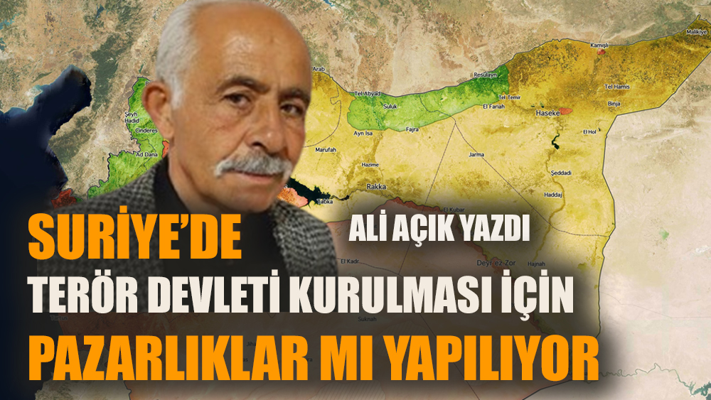 Suriye’de PKK terör devleti kurulması için pazarlıklar mı yapılıyor?