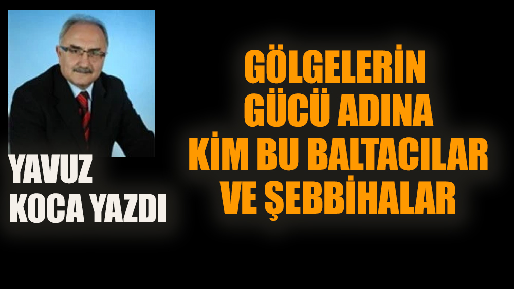 Gölgelerin gücü adına kim bu baltacılar ve şebbihalar?
