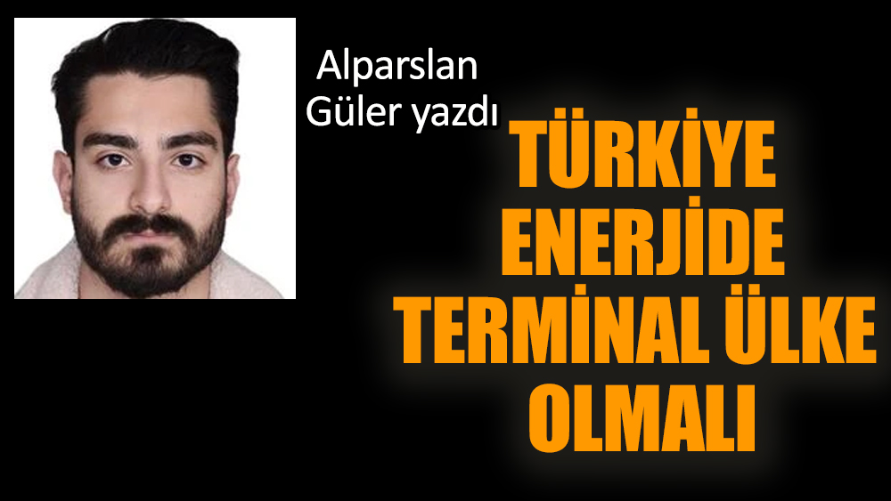 Türkiye enerjide terminal ülke olmalı
