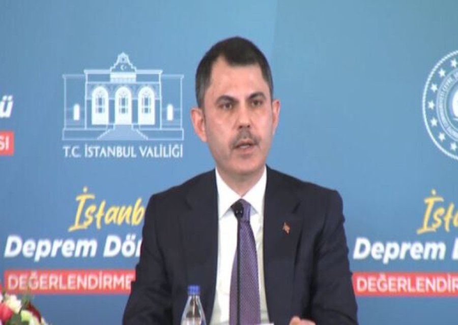 Çevre Bakanı İstanbul'daki acil yapılması gereken deprem önlemini açıkladı