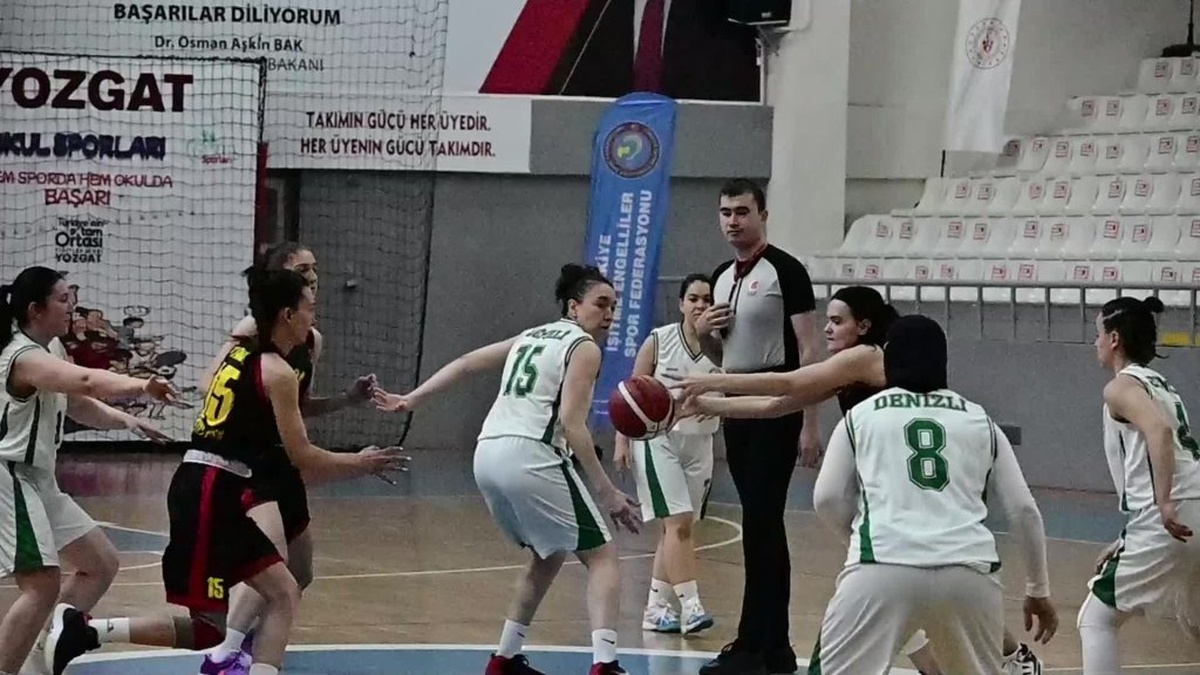 İşitme Engelliler Basketbol Şampiyonası Yozgat'ta Başladı