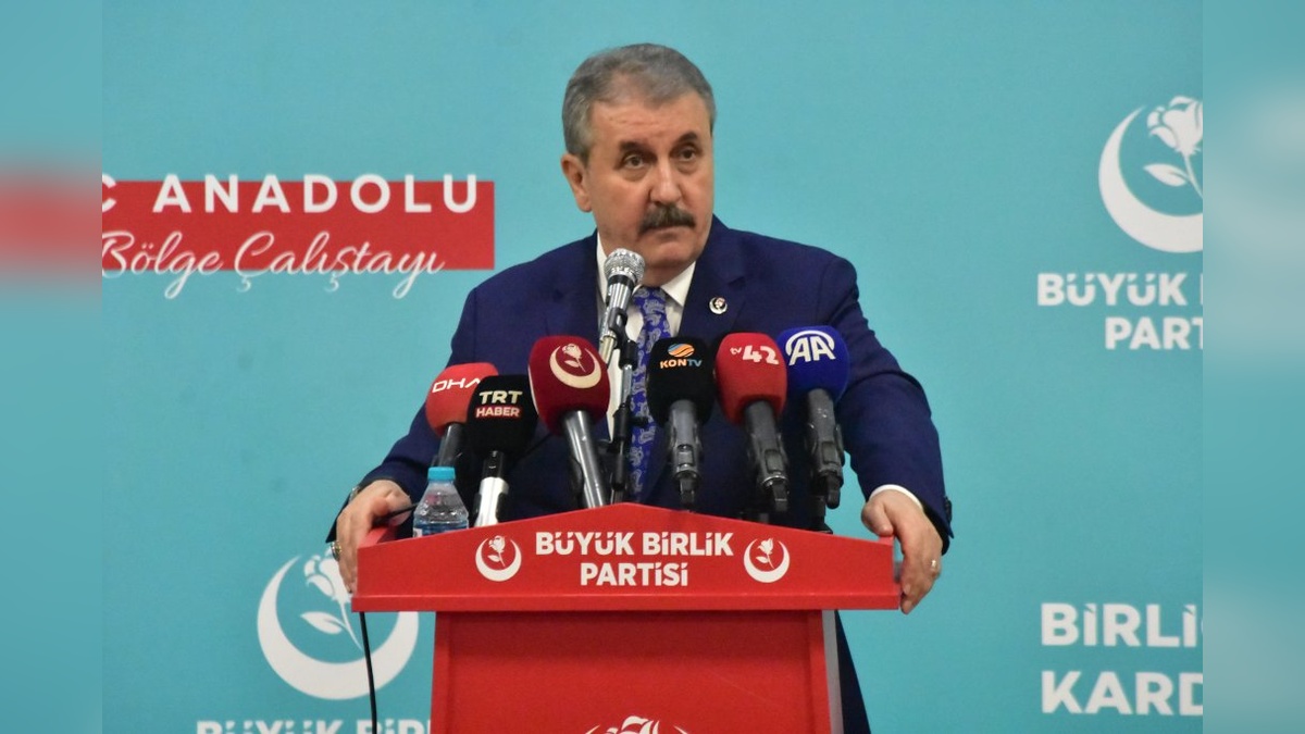 Destici: Silah bırakma sadece PKK ile sınırlı kalmamalı