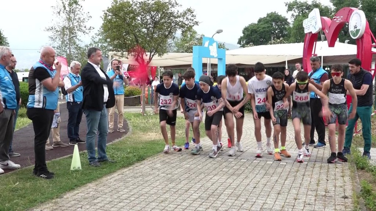 Osmangazi'de 103 Sporcu Duatlon Yarışında Ter Döktü