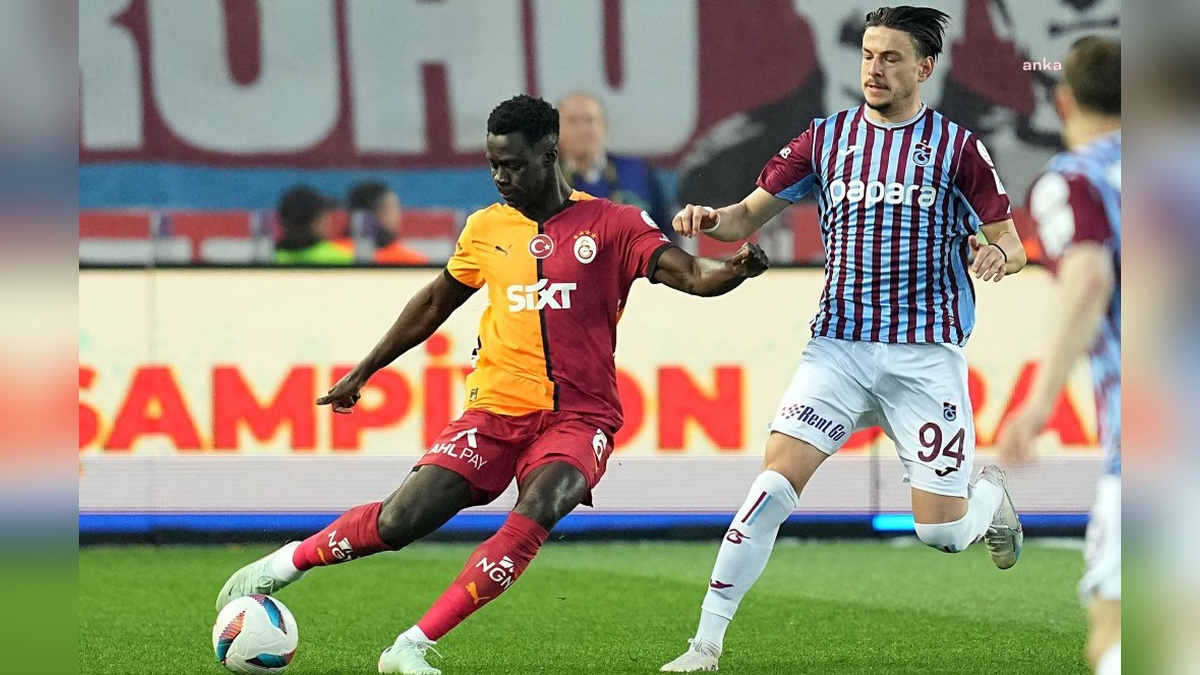 Galatasaray, Trabzonspor'u 2-0 Yendi