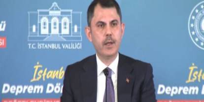 Çevre Bakanı İstanbul'daki acil yapılması gereken deprem önlemini açıkladı