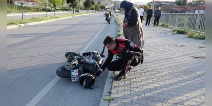 Burdur'da motosiklet kazası: Öğrencinin bacağı koptu