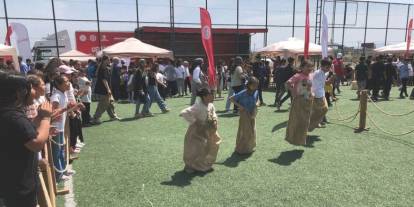Geleneksel Oyunlar Tırı depremzede çocuklarla buluştu