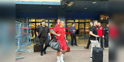 Galatasaray, Trabzonspor maçı için Trabzon'da