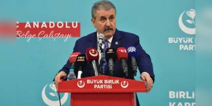 Destici: Silah bırakma sadece PKK ile sınırlı kalmamalı