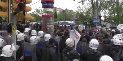 Boğaziçi Üniversitesi Öğrencileri Finans Zirvesi'ni Protesto Etti: 'Sermayeye Boyun Eğmeyeceğiz'