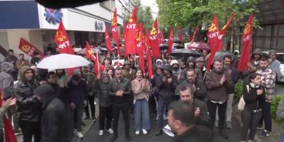 TKP, Çalık Holding Önünde Eylem: 'İşçiyi Döverek Öldüren Düzeni Değiştireceğiz'