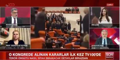 Nevzat Çiçek, PKK'nın 4 karar aldığını açıkladı