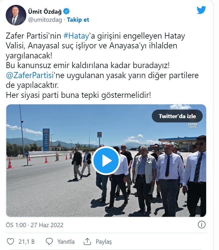ilk tweet 