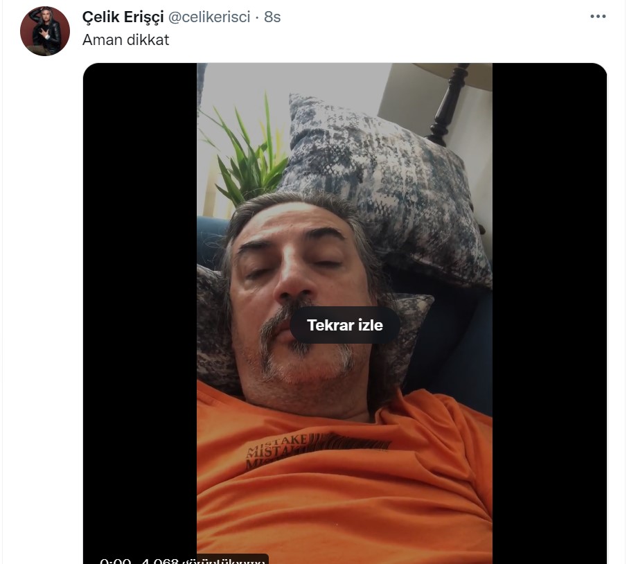 çelikk tweet 