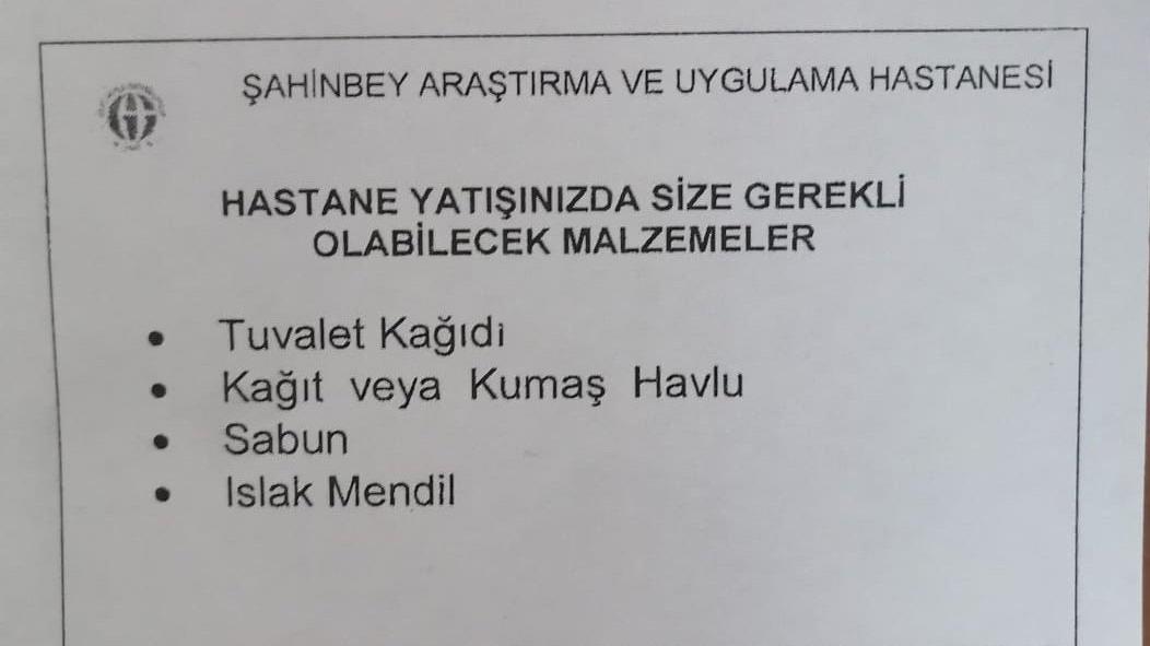 hastane istek
