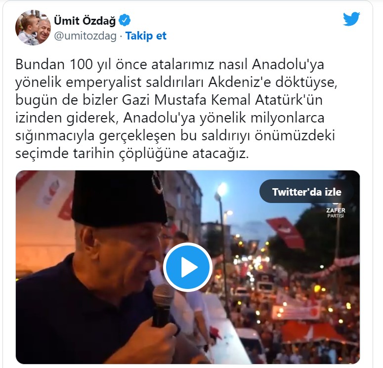 özdağ tweet -1